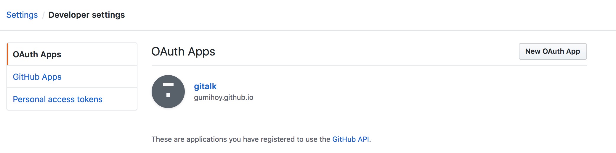OAuth Apps