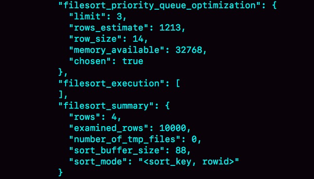 图 5 OPTIMIZER_TRACE 部分结果